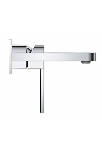 Grohe Baterie lavoar Grohe Plus 29303003, montare perete, monocomanda, marimea M, necesita set fixare,Crom