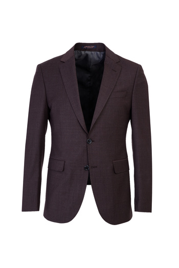 Abdullah Kiğılı Slim Fit Slim Fit Woolen Eyelet Suit