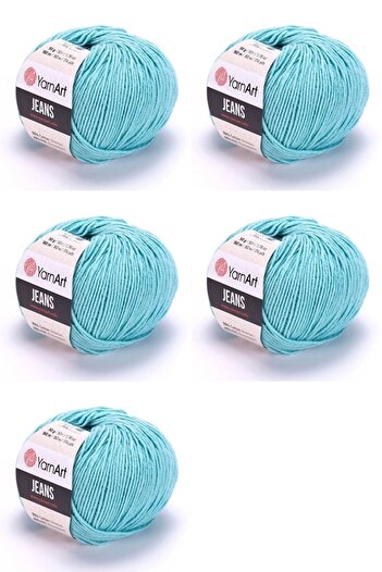 Yarnart Jeans 81 5 Πακέτο Ymn