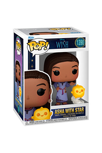 Funko Funko POP! Disney Wish: Asha with Star, 9 cm