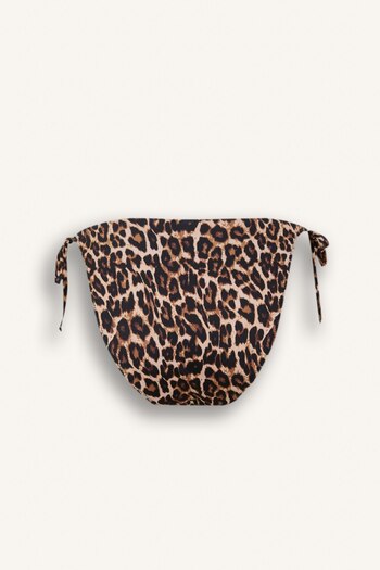 DeFacto Leopard Patterned Bikini Bottom-Fall in Love A0696Ax25Sp