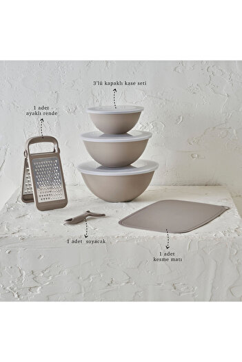 Bella Maison Beige Grego Kitchen Set