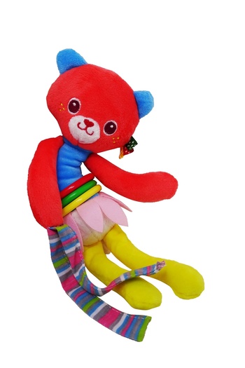 Salamandra Plush Toy, Zurliu Bear for Babies, Red