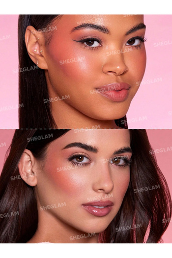 SHEGLAM أحمر خدود سائل Color Bloom بلمسة نهائية غير لامعة، جل مخصص