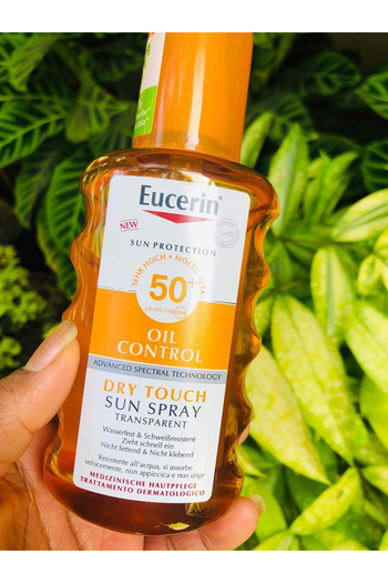 Eucerin Sun Protect Oil Control Transparent Sun Spray SPF50+, 200ml