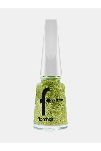 Flormar Glitter Nail Enamel, 04 Gold Rush