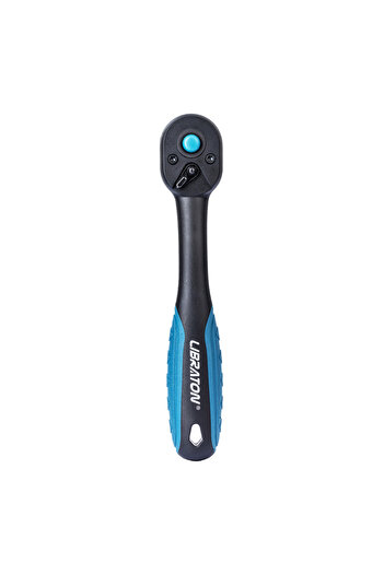 Choice Ratchet 1PC Libraton 1/4 Inch Ratchet 1pc, Ratchet Handle with Teardrop Head,Reversible Design, Quic