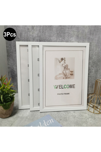 Choice A4  21X29.8cm 3Pcs white 1Pc/3Pcs Wall Gallery Photo Frames15X20 20X25 A4 Pictures Frame for Table T