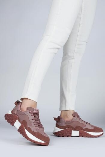 Jump 29780 Γυναικεία αθλητικά παπούτσια casual sneakers σε ροζ χρώμα