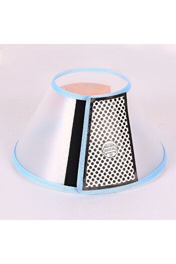 Choice S Blue 1pc Pet Elizabethan Collar for Dogs Comfy Cones to Stop Licking Protective Collar for Dog Aft