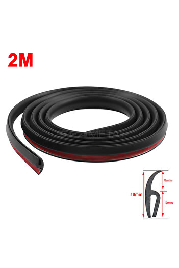 Choice1 1pc 2m SEAMETAL Front Windshield Car Sealing Strip h Type 2m Car Roof Window Edge Seal Protector Wat
