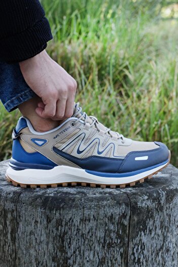 Jump 29066 Gray - Brown Men's Outdoor Sports Shoes