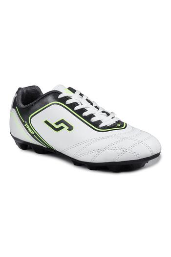 Jump 26752 White - Black Turf Astroturf Football Shoes