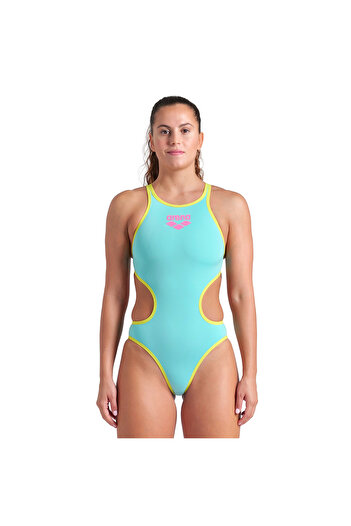 ARENA One Biglogo One Piece Women White Swim Wear Swimsuit 001198839