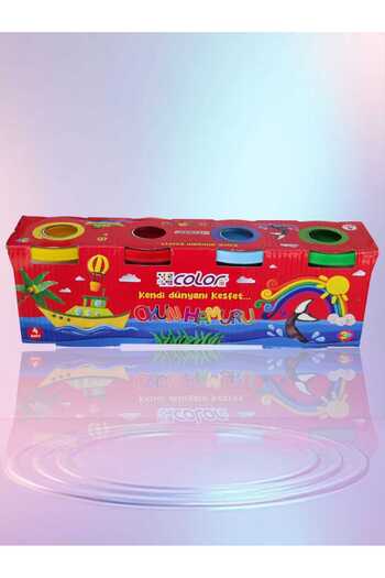 Play Dough Bank 4 Colors Play Dough