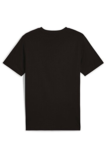 Puma Μπλουζάκι Puma Graphics No.1 Logo Tee, Μαύρο, Ανδρικό