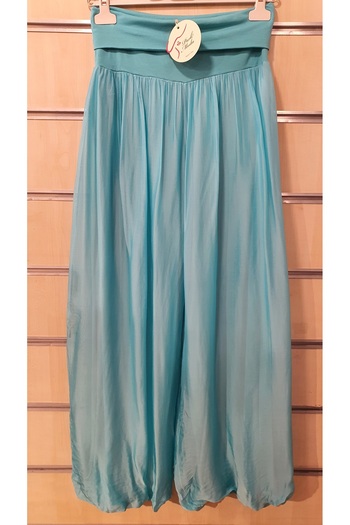Park Moda DÜZ DESEN İTALYAN İPEK PANTOLON