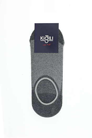Kiğılı 2'li Pamuklu Desenli Loafer Çorap Seti