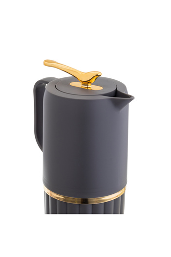 casa rosa Thermos For Tea and Coffee 1L Gray Color