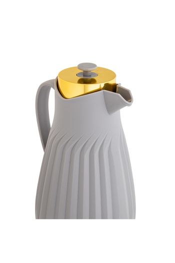 casa rosa Thermos For Tea and Coffee 1L Light Gray