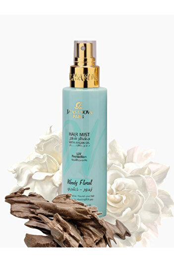 j.casanova Woody Floral Hair Mist with Argan Oil, 150ml
