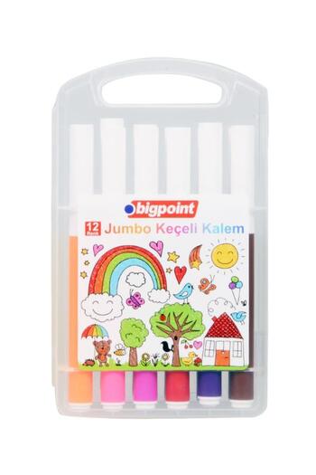 Bigpoint Jumbo Felt Tip Pen Set of 12