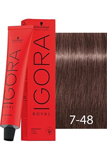Igora Igora Royal 7-48 Kumral Bej Kızıl 60 ml