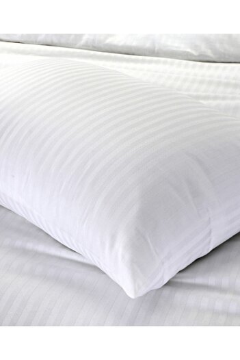 CAQQA Double Striped Satin Hotel Duvet Cover Set 1 Duvet Cover 2 Pillowcases