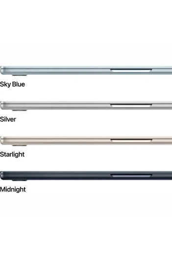 Apple 15" MacBook Air:Apple M4 chip with 10core CPU&10core GPU 24GB 512GB SSD Sky Blue Eng/Arb KB (2025)