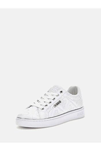 Guess Tenis alb de damă FLPB10FAL12WHITE