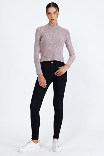 ZACHARIUZ Fuchsia Short Neck Long Sleeve Body Wrap Body 0132