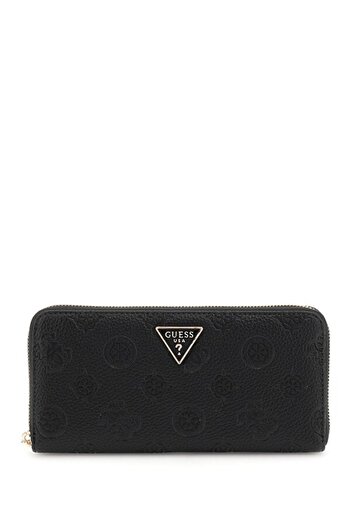 Guess Cresidia Slg Large Z Women's Black Wallet Swpg9349146-Bla