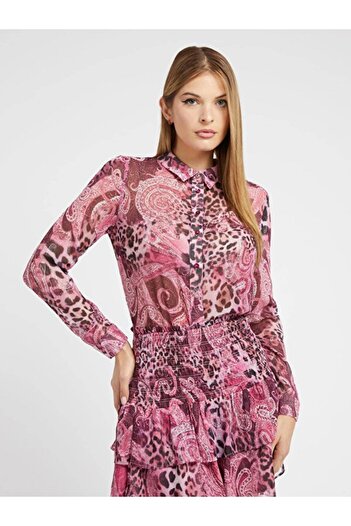 Guess Ls Clouis Kadın Gömlek