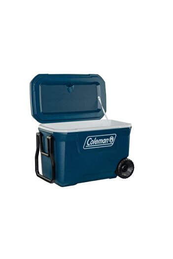 Coleman Xtreme Wheeled 62Qt Wheeled Cooler Freezer 58.6Lt Dark Blue