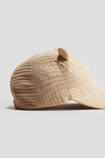 H&M Fiyonk Detaylı Muslin Şapka