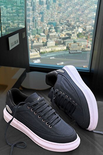 BIG KING Linen Thick Sole Men's Casual Shoes