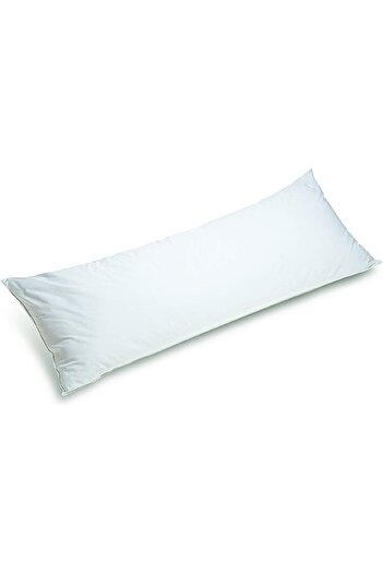 erorex Stylie White Plain Long Body Pillow 40X90Cm