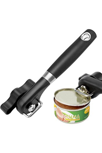 erorex Ergonomic Manual Can Opener Safe Cut Design, Smooth Edges, Stainless Steel, Larger Knob Easy Use,
