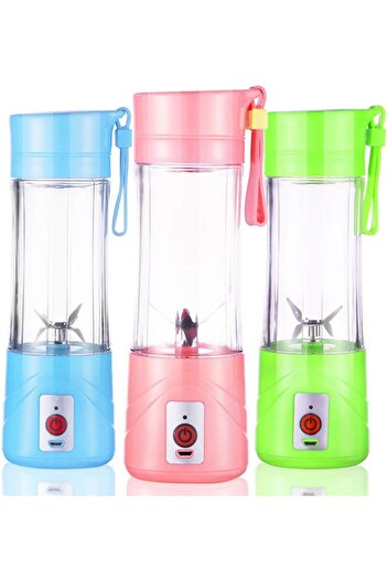 erorex Portable Smoothie Blender, Household Portable Juicer 380Ml Fruit Juice Extractor Mixer Home, Drive,