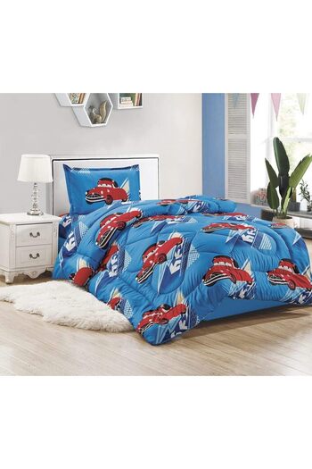 erorex Kids Soft And Fluffy Medium Filling Comforter Set 4Pcs Reversible Bed Set Single Size 160