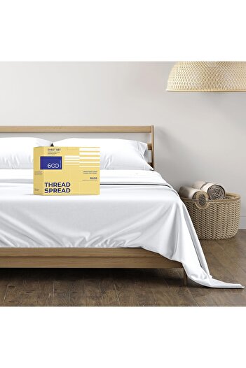 erorex 600 Thread Count Egyptian Quality 100 Percent Cotton Sheets Cal King Size Cooling Bedsheets For Hot