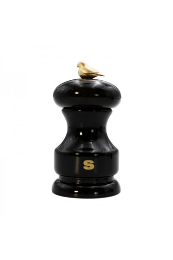 Bisetti Rasnita pentru sare, Bird Black, 11 cm