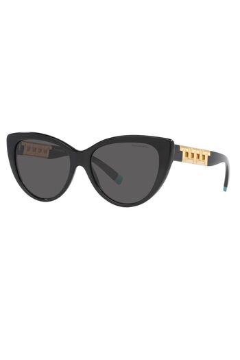 Tiffany Woman Cat Eye Sunglasses- Tf 4196 - Lense Size:56mm - Black