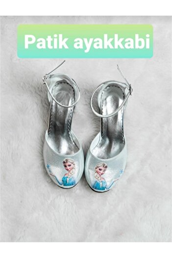 ATAHAN MELEK Girl Child Low-Heeled Shoes Figured Birthday Shoes