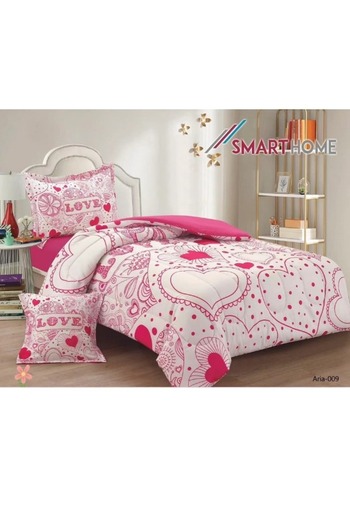 smart home Children's Bedding And Quilt Set With Medium Filling, Consisting Of 4 Pieces, Microfiber, 170x230cm