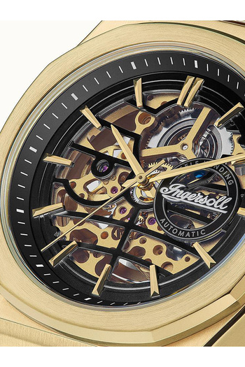Ingersoll Ανδρικό Ρολόι I09305, Αυτόματο, 46mm, 5atm
