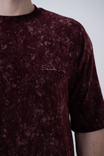 İLKCET MODA Washable Embroidered Premium Men's Tshirt