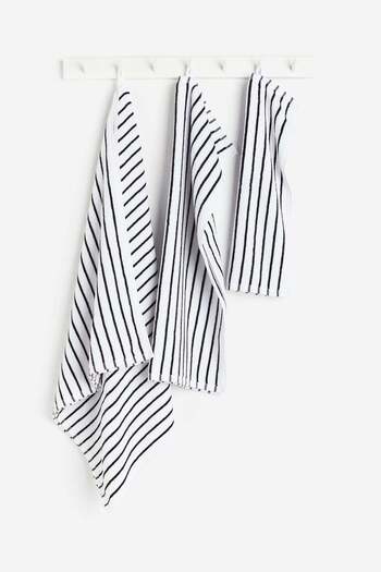 H&M Striped guest towel