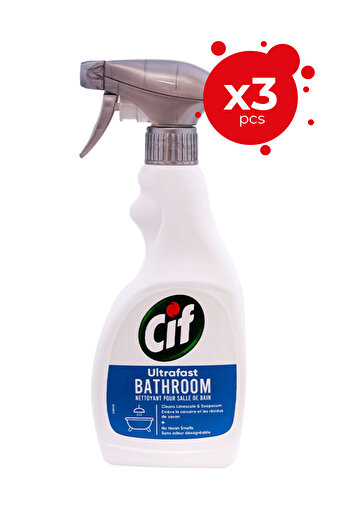 Cif BATH SOLUTION 500ML ULTRAFAST X 3