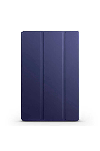 zore iPad 11Th Generation 2025 Zore Smart Cover 1-1 Case with Stand - Red